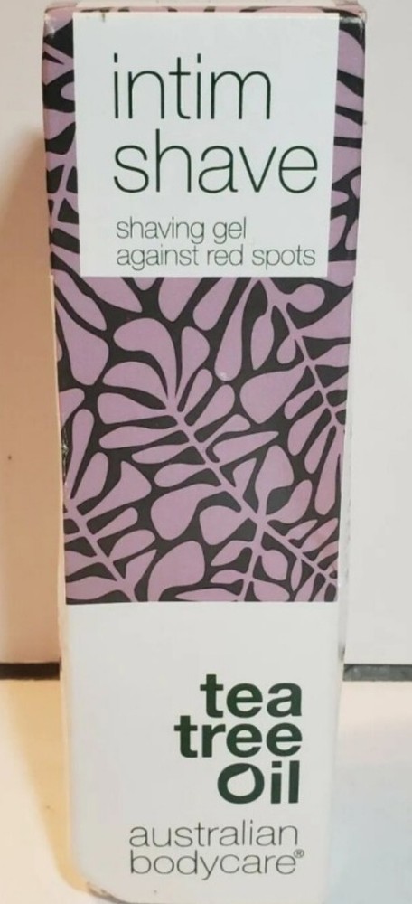 Australian Bodycare Tea Tree Oil Intim Shave Shaving Gel~100ml~3.5 fl oz~New