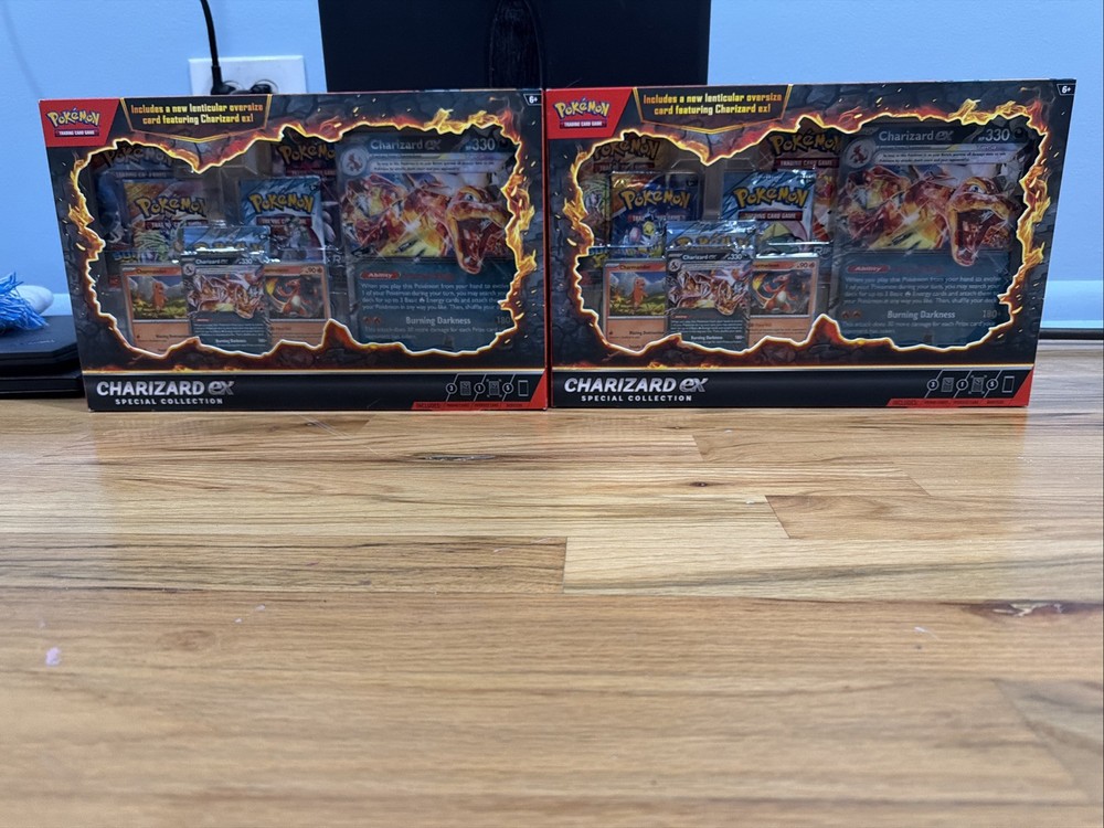 Pokemon TCG Charizard EX special Collection Box New Factory Sealed