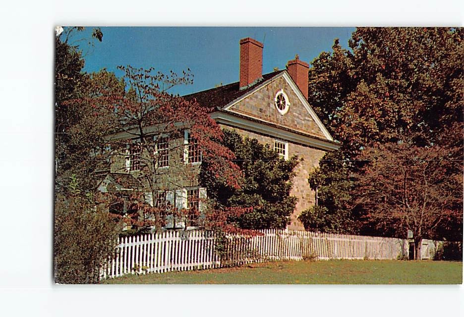 Postcard Washington's Headquarters Valley Forge Pennsylvania USA