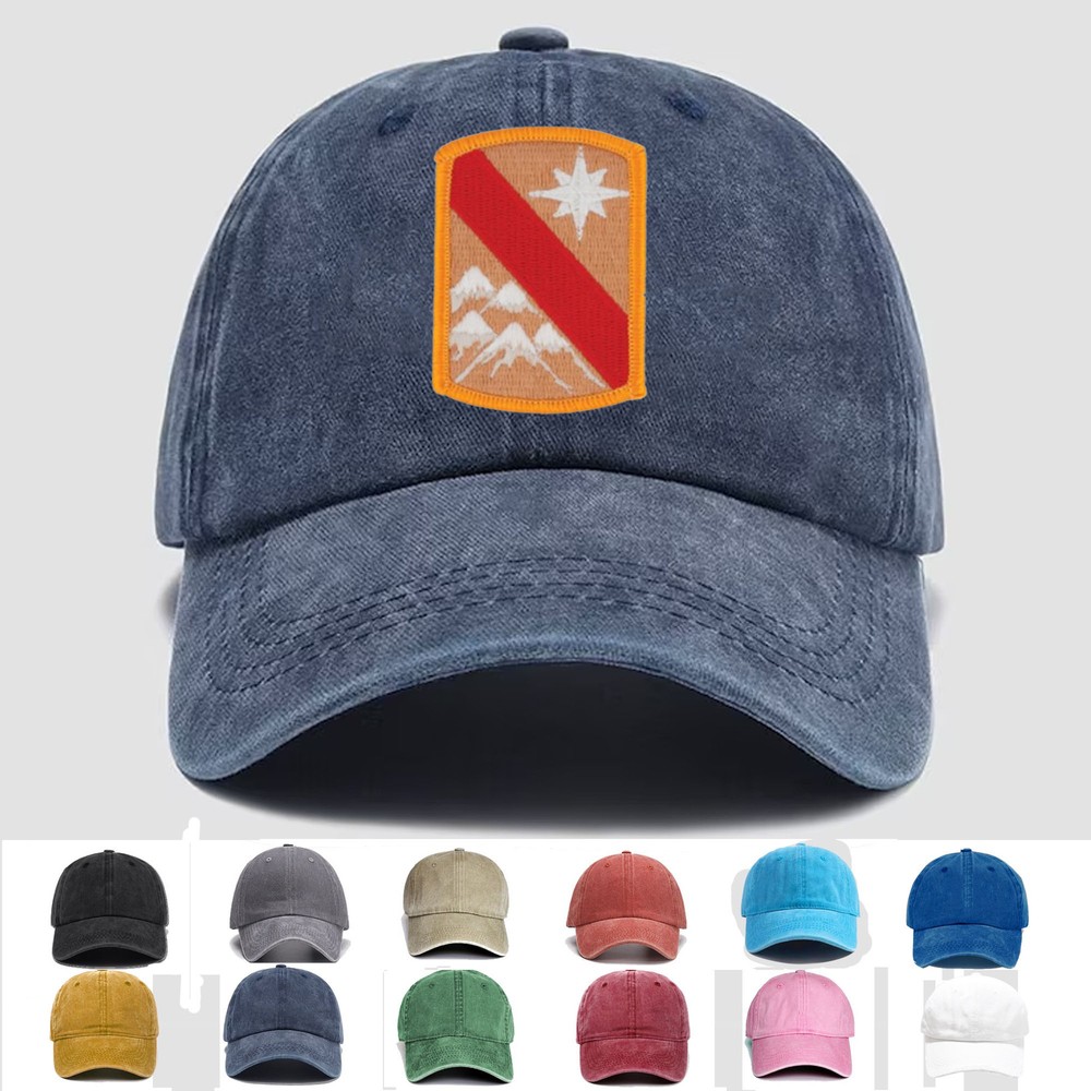 Custom Embroidered Hat 43rd Sustainment Brigade, Veteran Cap, Trucker Hat, Gift