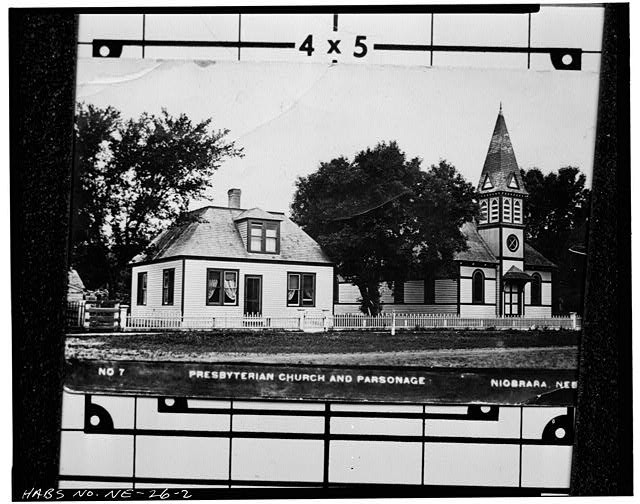 First Presbyterian Church of Niobrara,Niobrara,Knox County,NE,Nebraska,HABS,1