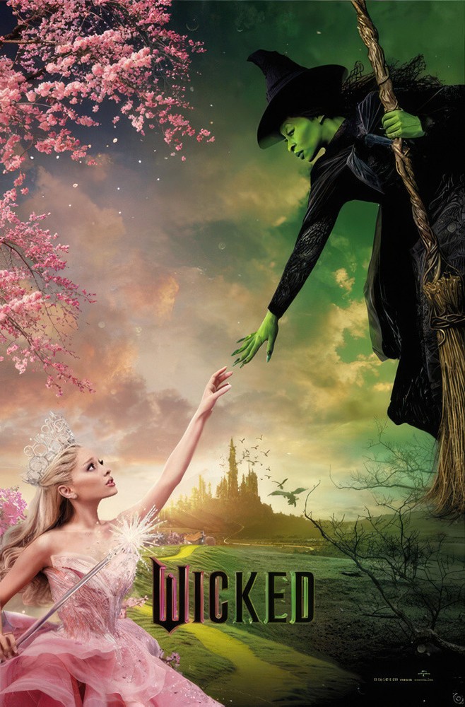 Wicked Movie Poster Regular Style 24x36 Inches
