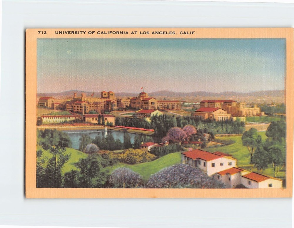 Postcard University of California Los Angeles California USA