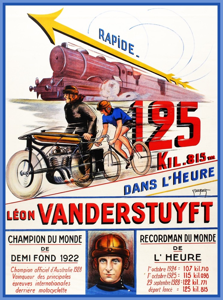 Decoration Poster.Home room art.Interior design.Leon Vanderstuyf.Champion.7223