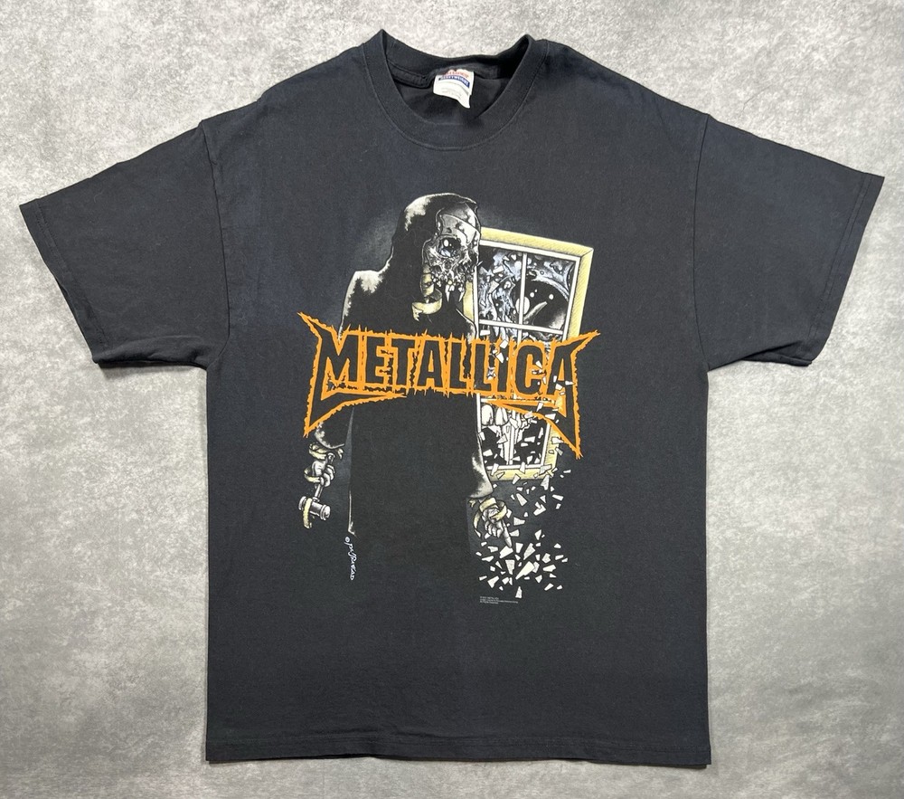 Vintage 2007 Metallica T-Shirt Size L Am I Who I Think I Am?