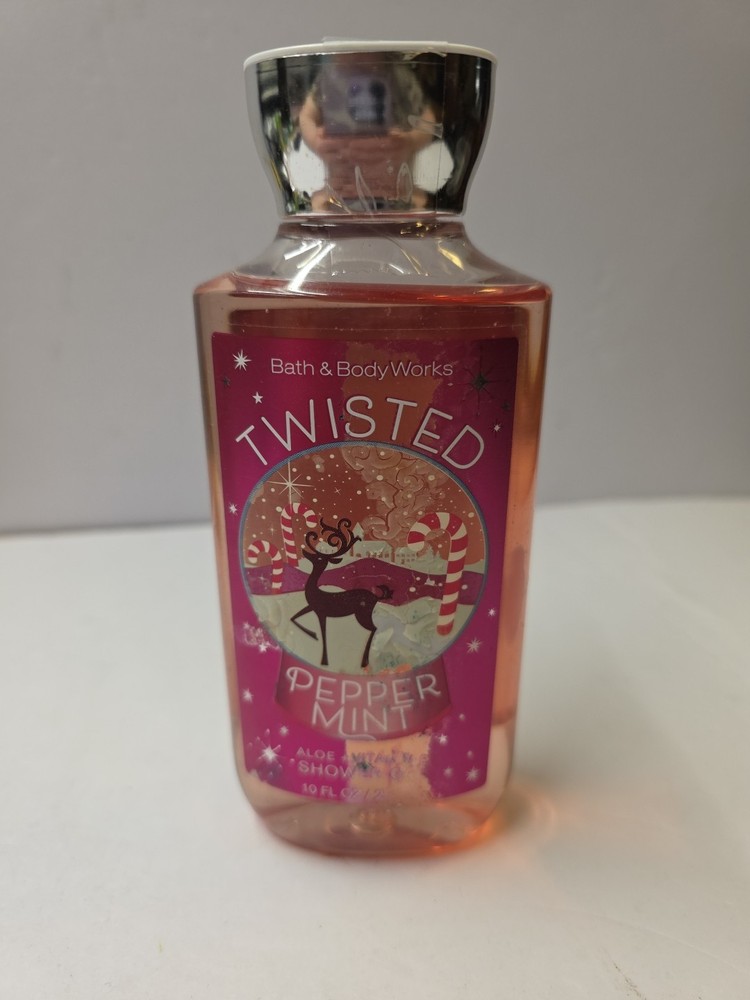 Bath & Body Works Twisted Peppermint Shower Gel 10FL Oz.