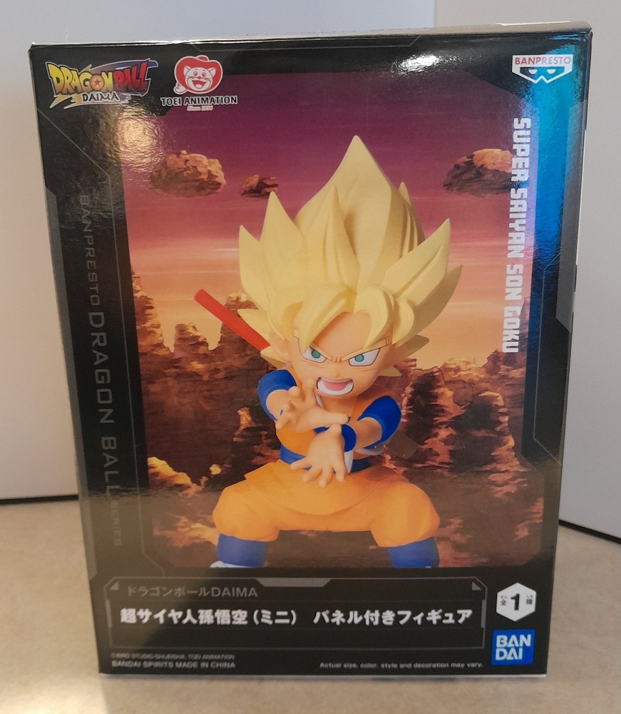 Super Saiyan Son Goku Mini Panel Figure Dragon Ball Daima
