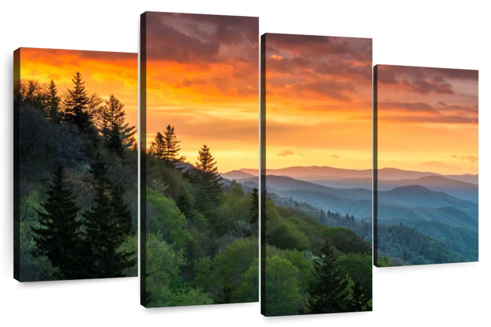 Mountain Sunrise Wall Art