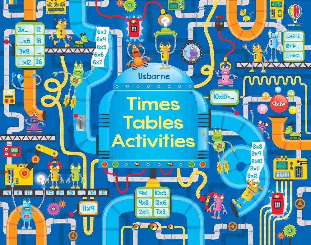 Times Tables Activities by Kirsteen Robson Paperback Book