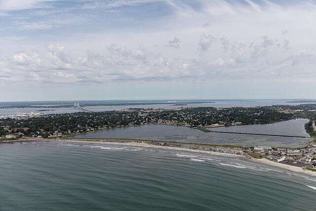 Photo:Newport Rhode Island 2018 Aerial View Aquidneck Island Beaches