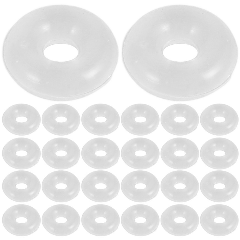 80PCS Silicone Rubber Stoppers for Use Alone or with Spacer Charm