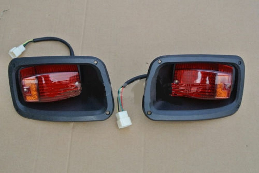 12V LED Tail Light Set for 1994+ EZGO TXT & Medalist Golf Carts Gas or Electric