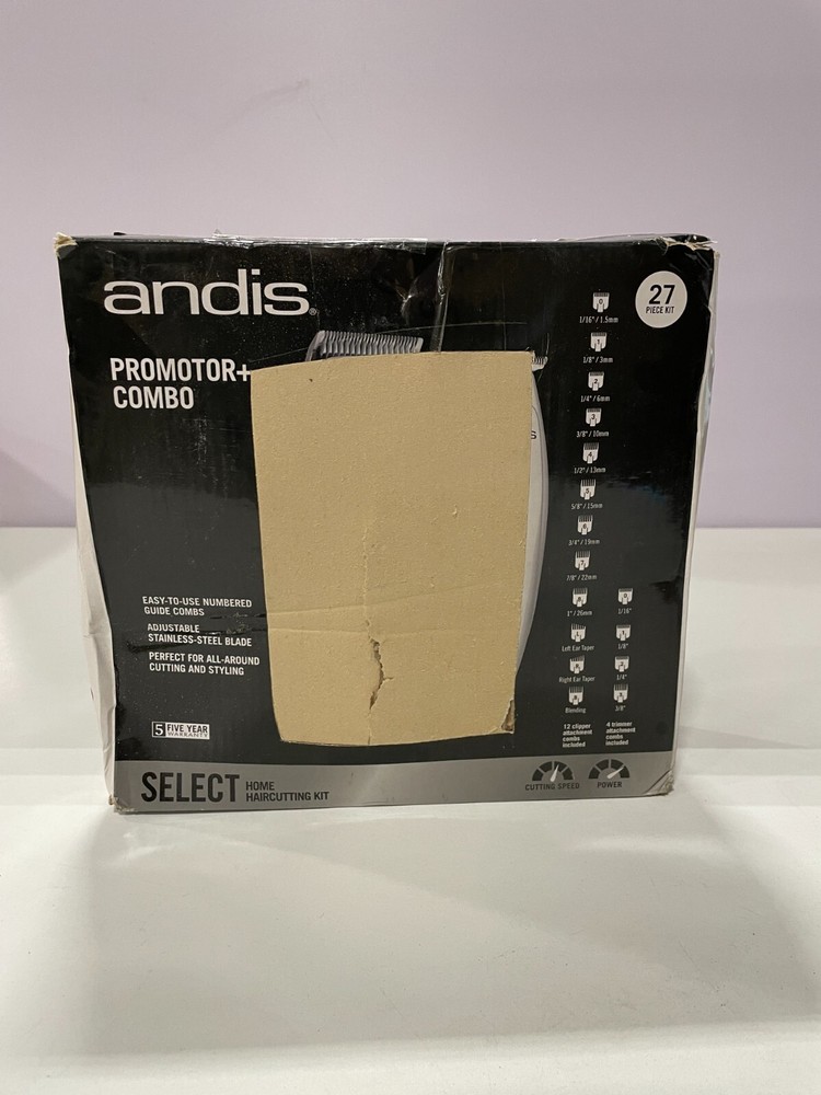 Andis Promotor 27-Piece Combo Kit Model 24565 for Professional Grooming