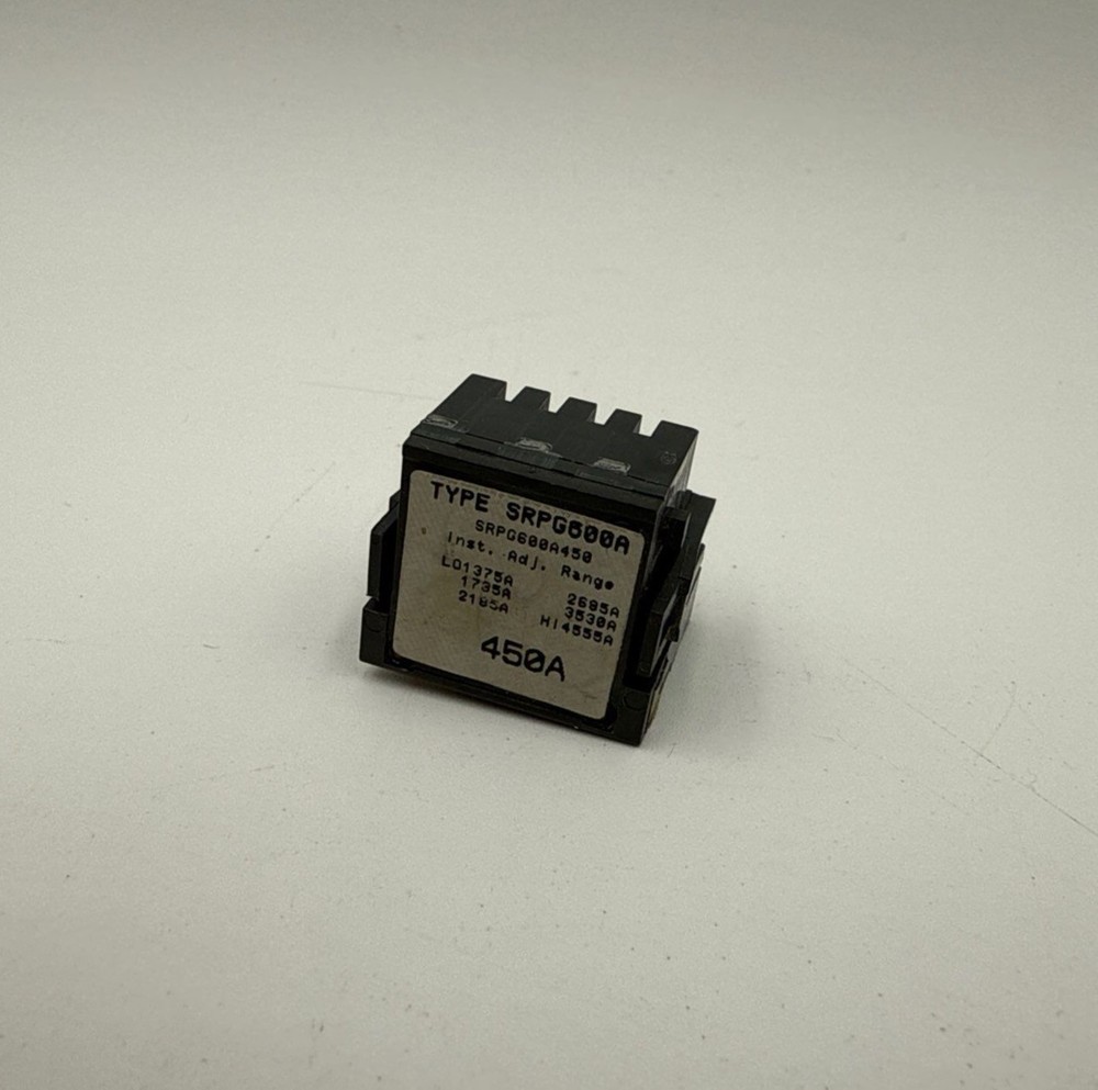 GE  Rating Plug 450 Amp SRPG600 450A Frame SGDA SGHA SGLA SGPA