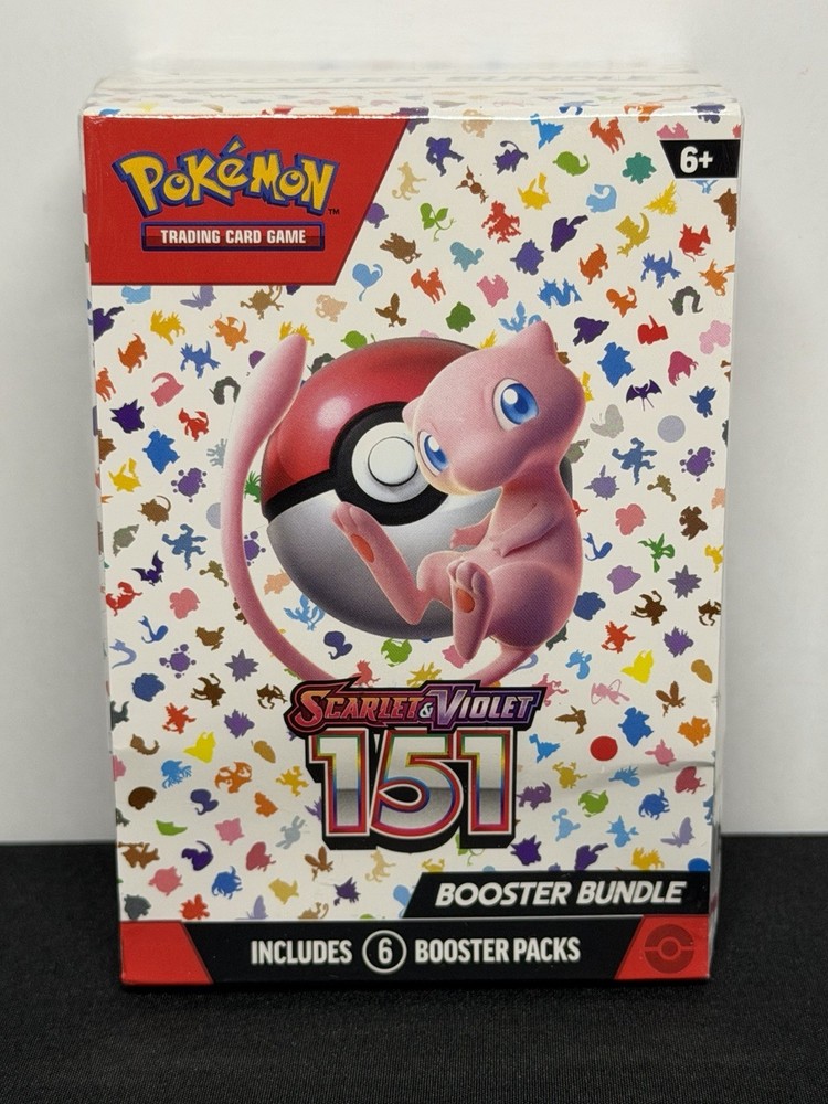 Pokemon Tcg Scarlet & Violet 151 Booster Bundle Box Factory Sealed New 6 Packs