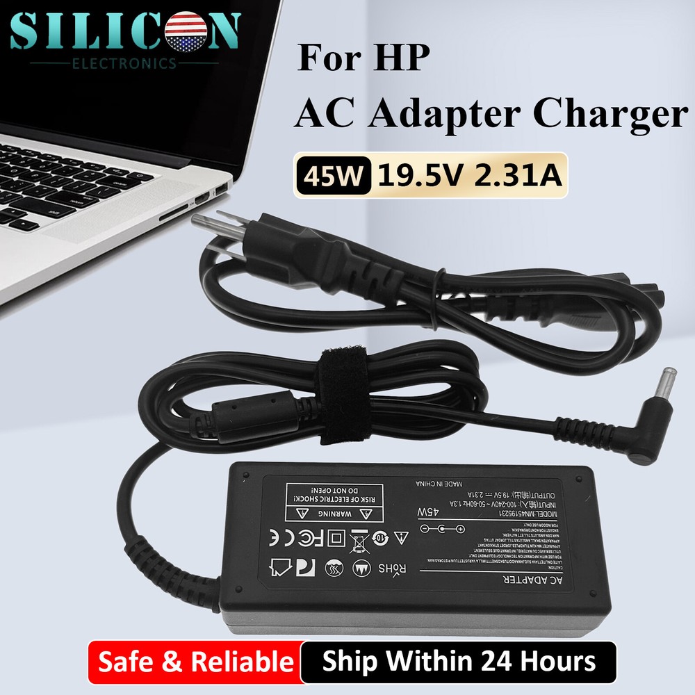 45W AC Adapter For 740015-002 HP 15-F 15-D 15-G SERIES 