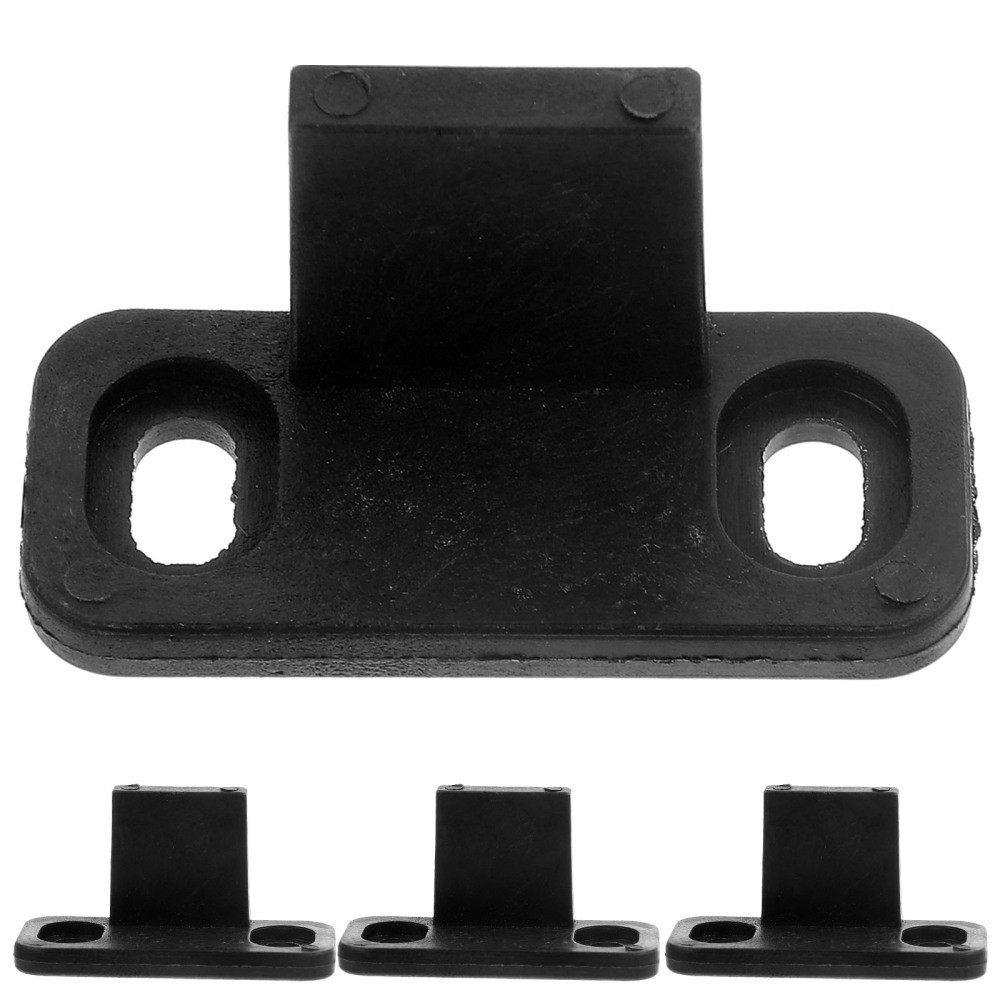4-Piece Sliding Barn Door Floor Guide for Closet Track & Cupboard Pocket