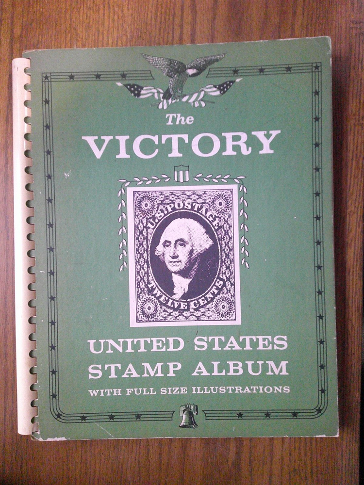 Vintage 1959 Grossman The Victory United States Stamp Album