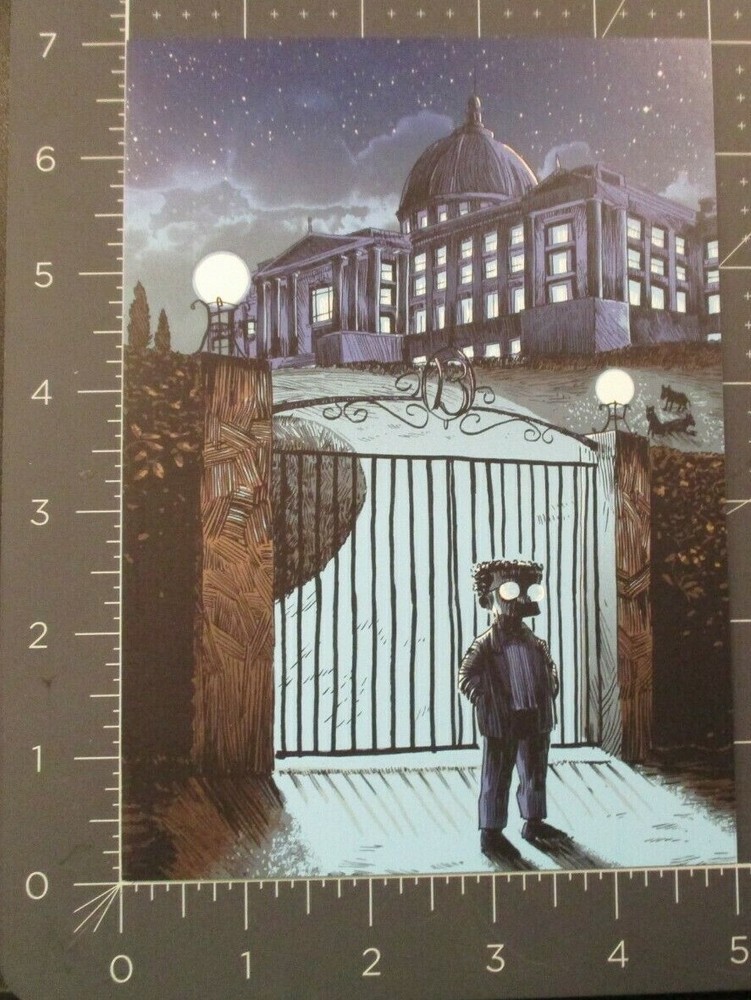 TIM DOYLE Art 5X7 Postcard SIMPSONS Release The Hounds like poster print M