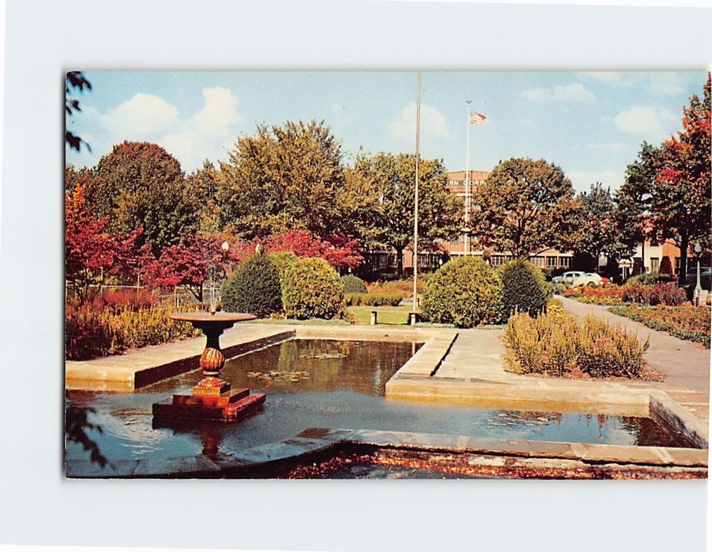Postcard Pangborn Public Park Hagerstown Maryland