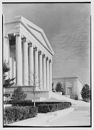 Washington DC National Gallery of Art Portico 1940 Greek Revival Columns