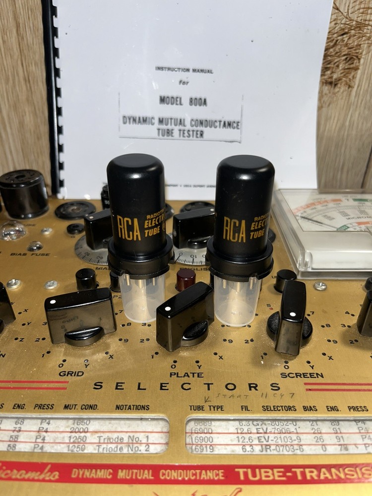RCA 6SJ7 Metal Vacuum Tubes match pair TUBES IN ORIGINAL BOXS