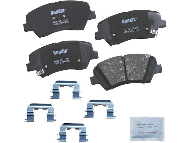 2013-2016 Hyundai Elantra GT Front Brake Pads Bendix 86671FXYZ