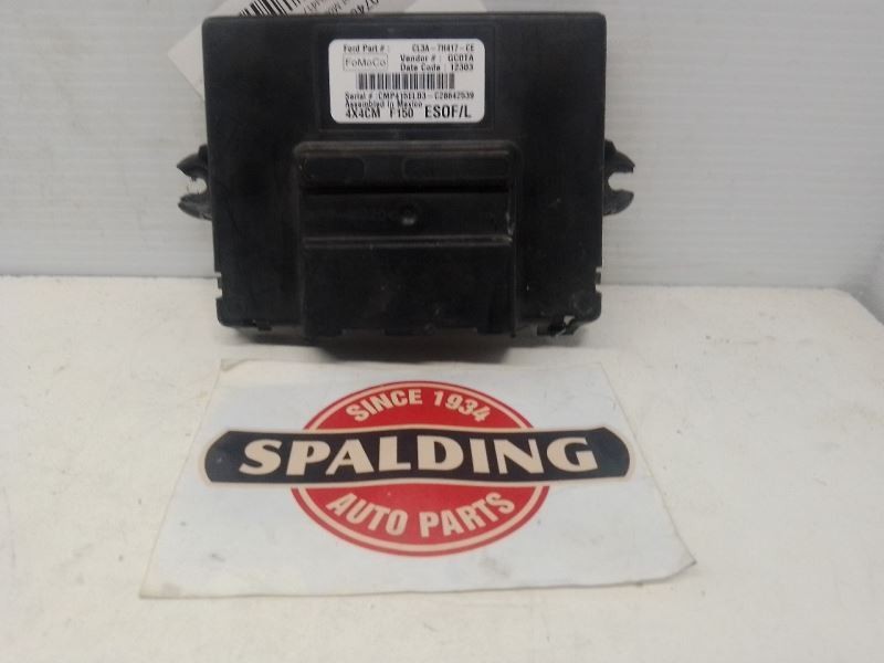 2013 Ford F150 CL3A-7H417-CE Transfer Case ECM Under Heater Box 10382246