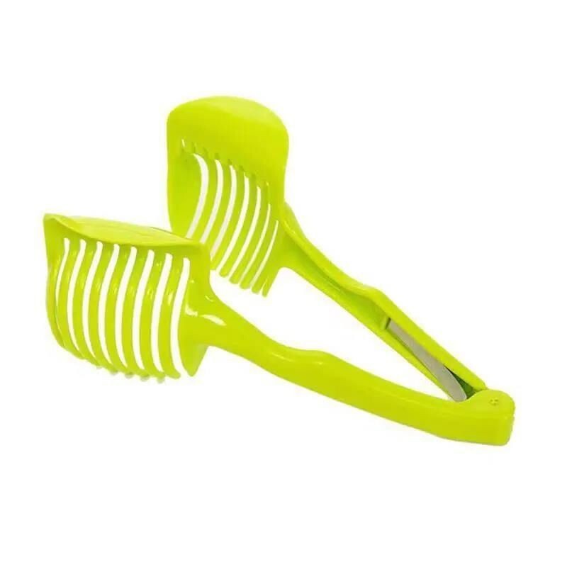 Onion Slicer and Multipurpose Clamp Vegetable Stainless Steel Multifunction