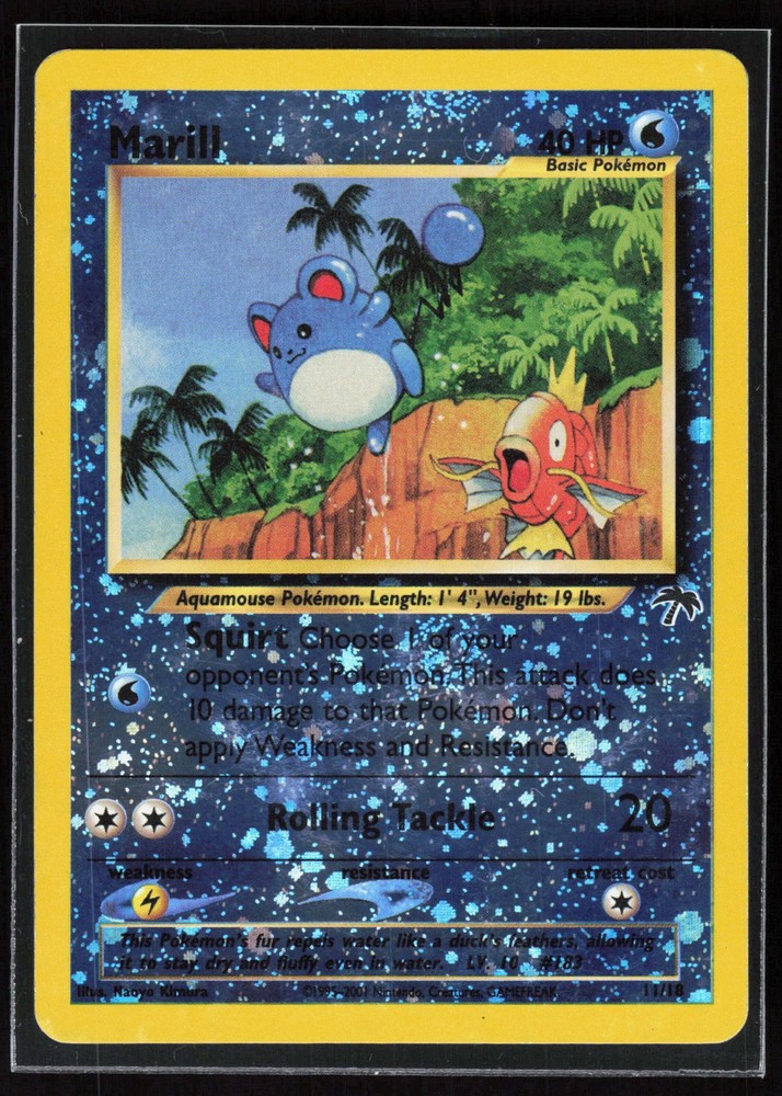 Pokemon TCG Marill #11/18 Southern Islands