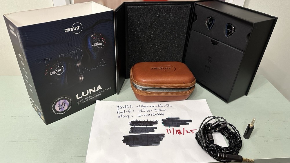 Linsoul Ziigaat Luna 6BA Hifi in Ear Monitor, Studio Monitor & Stage Performance