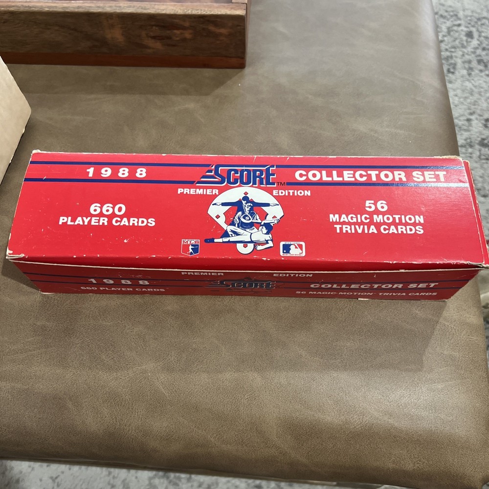 1988 Score Baseball Complete Set - Stars like Bo Jackson, Nolan Ryan, Bonds