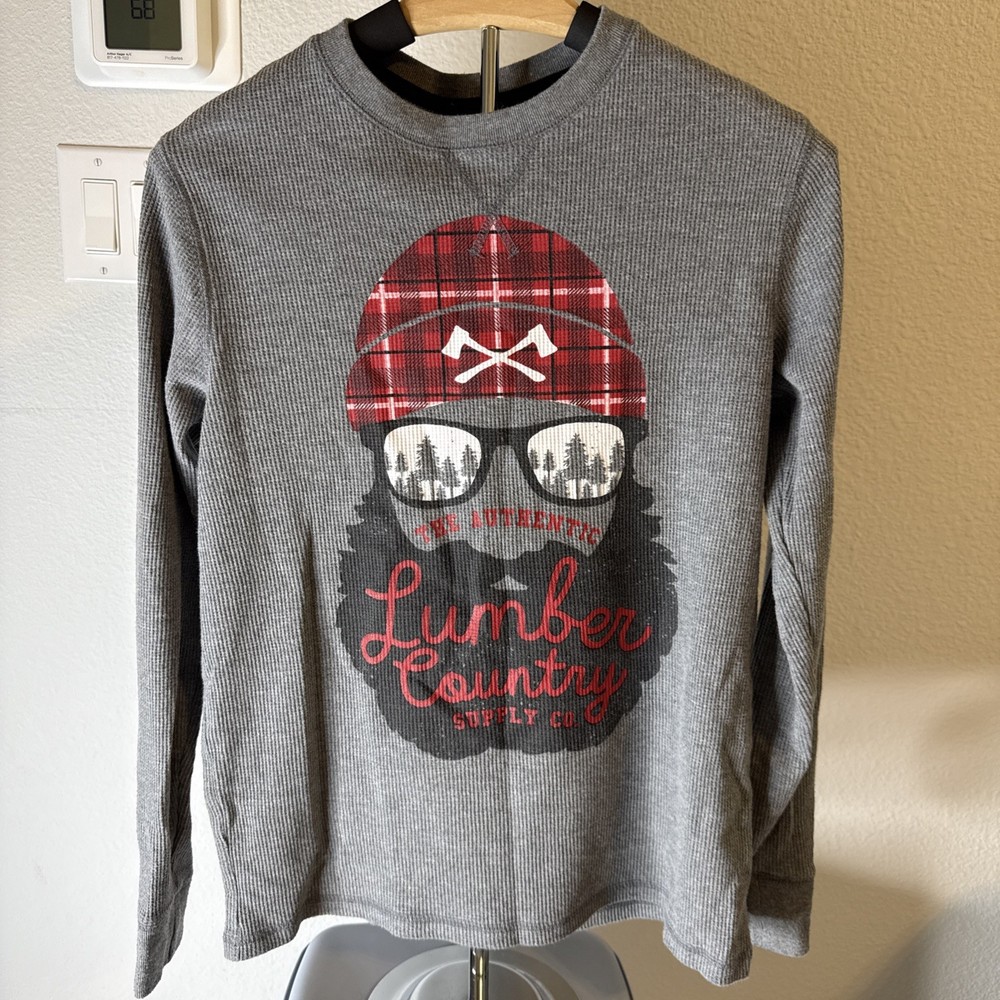 Arizona Jean Co. Women’s Long Sleeve Thermal Top With Graphic Design Size XL