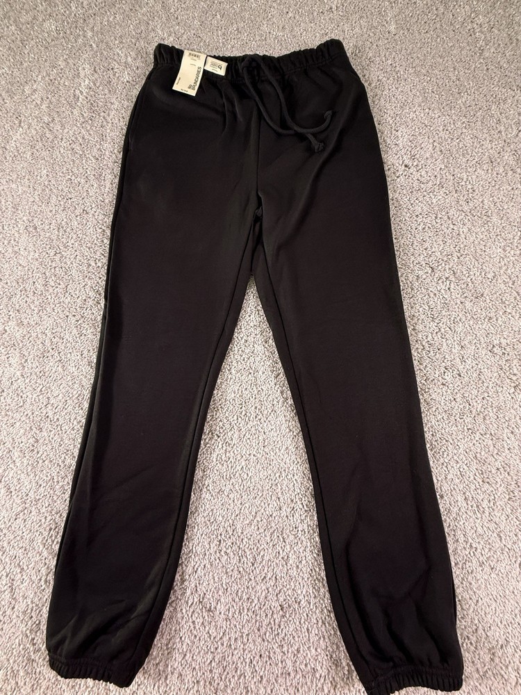 NWT No Boundaries Men’s Size Small Sweatpants Black Elastic Bottom Drawstring