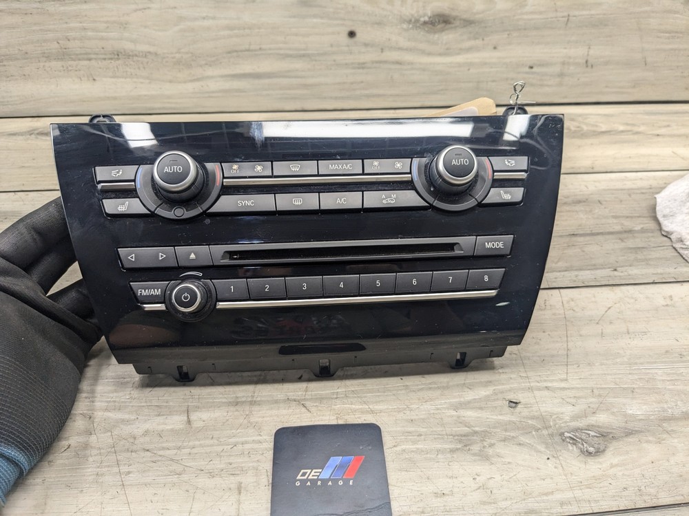 14-18 OEM BMW F15 F85 X5 F16 F86 X6 AC Heater Control Panel Radio Media Switch