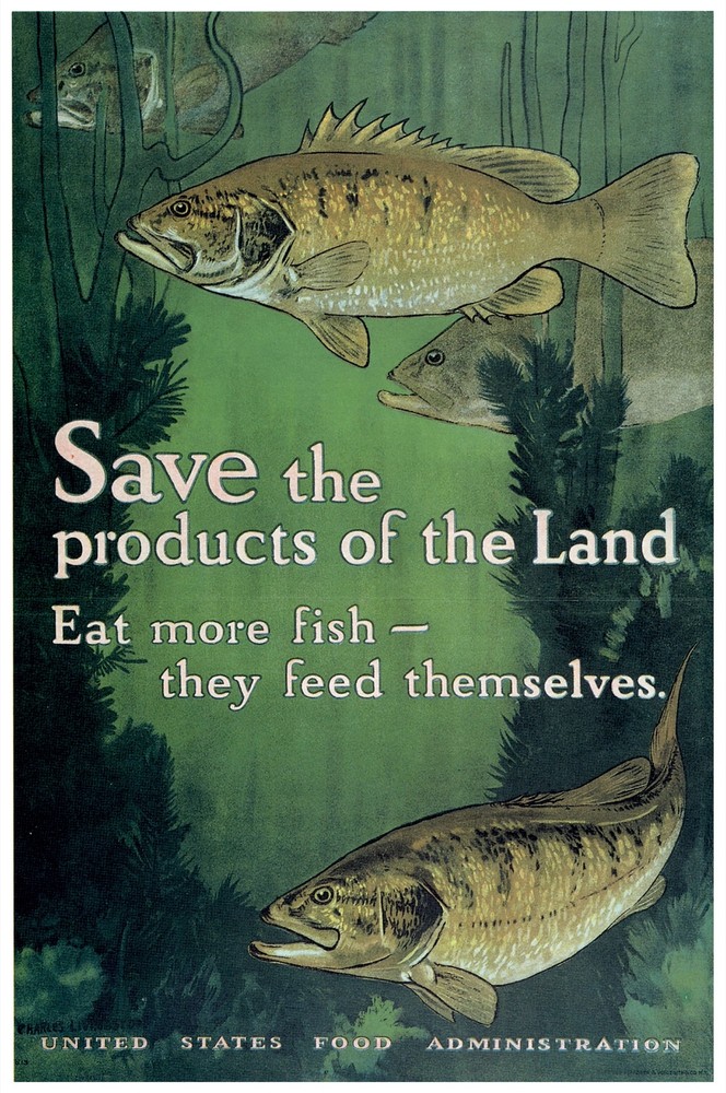 Decor Poster. fine Graphic Design. US food administration. Home Wall Art. 1767