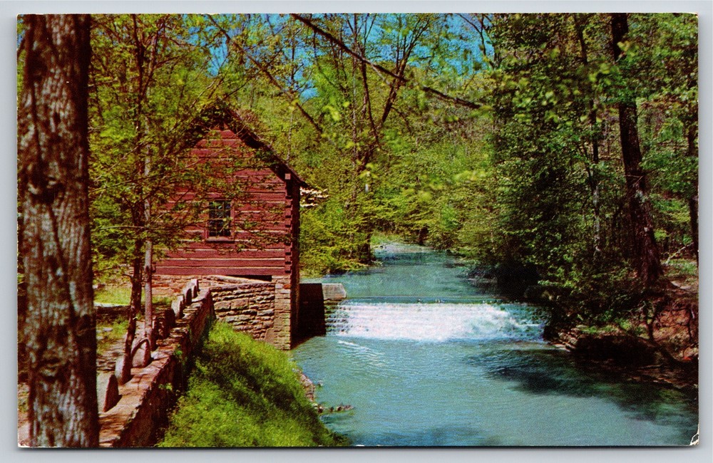 National Parks~McHargue Mill On Little Laurel River London KY~Vintage Postcard