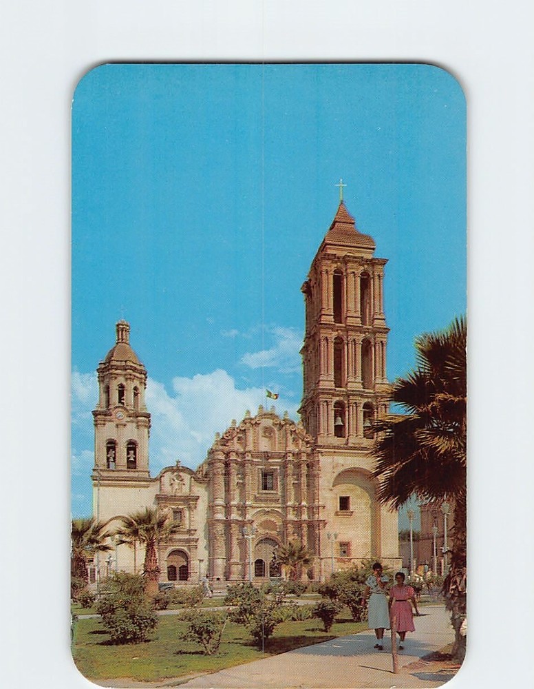Postcard The Cathedral Saltillo Coahuila Mexico