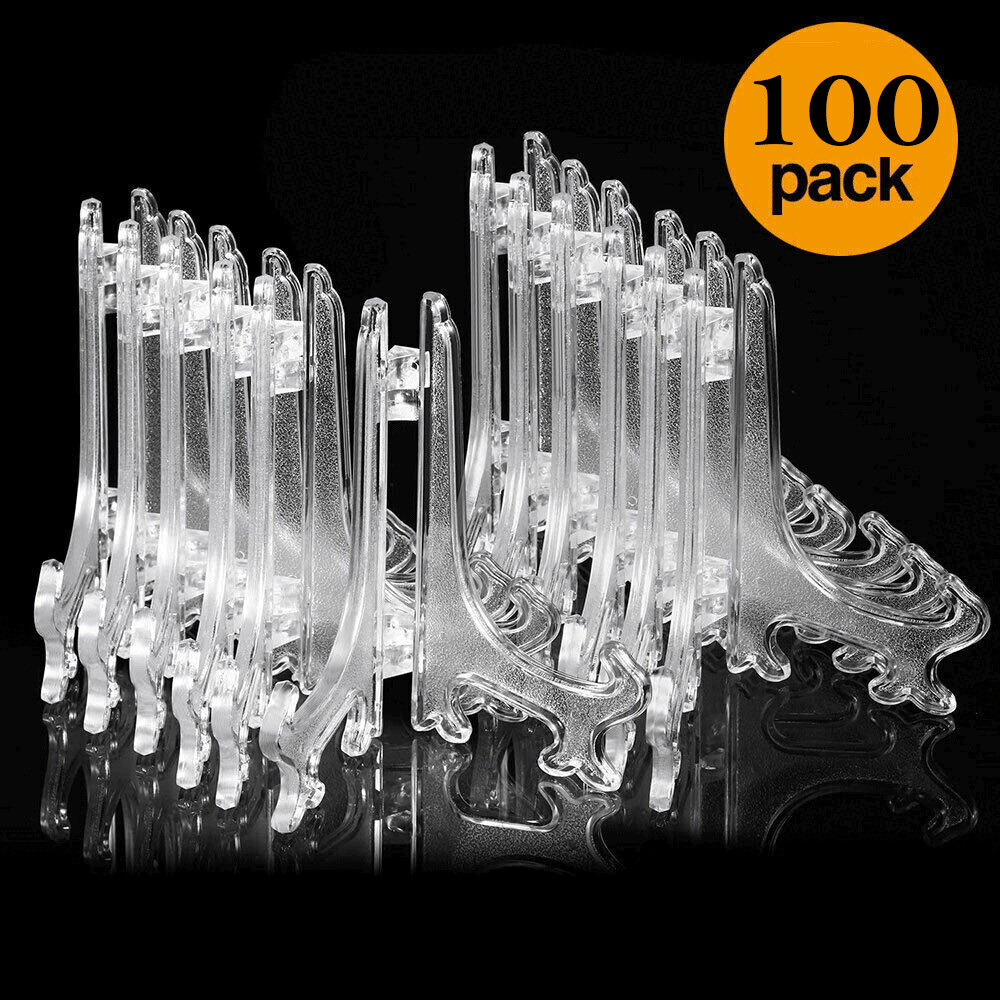 100x Card Stand Trading Card Display Stand Sports Card Stand Holder 3in