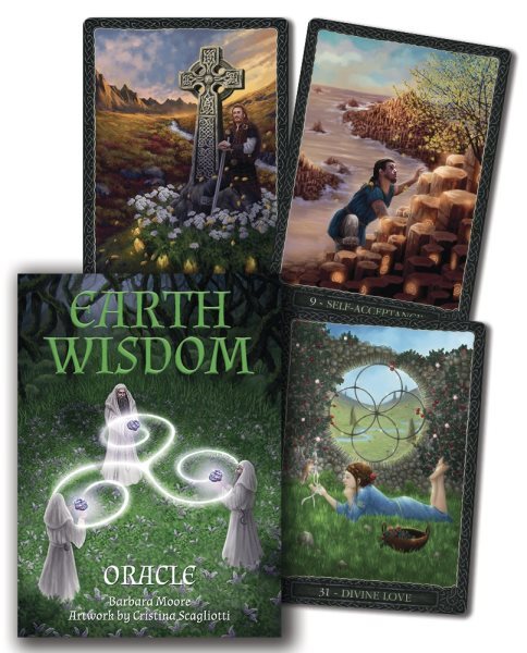Earth Wisdom Oracle, Cards by Moore, Barbara; Scagliotti, Cristina (ART), Lik...