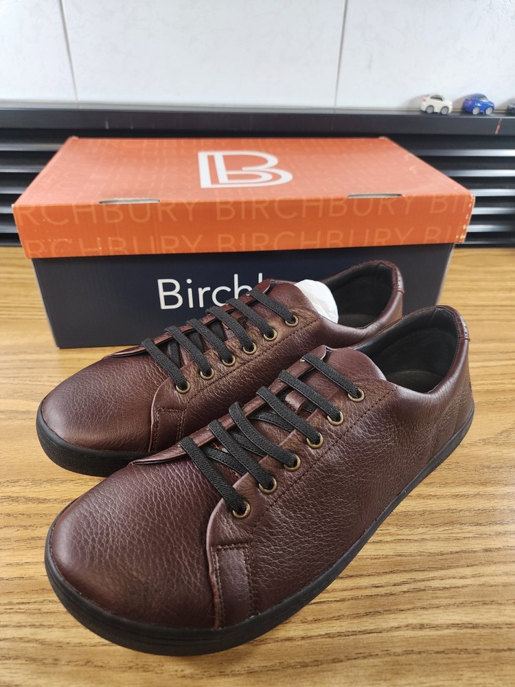 Birchbury Bramfords Men’s Shoes Size 11 Brown Leather Slip Resistant In Box