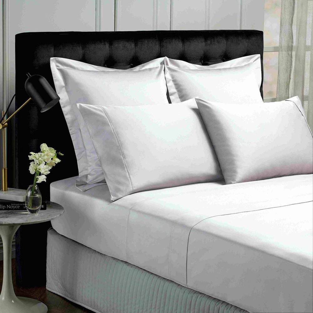 NNEIDS Park Avenue 500 Thread count Cotton Bamboo Sheet sets Queen Blush