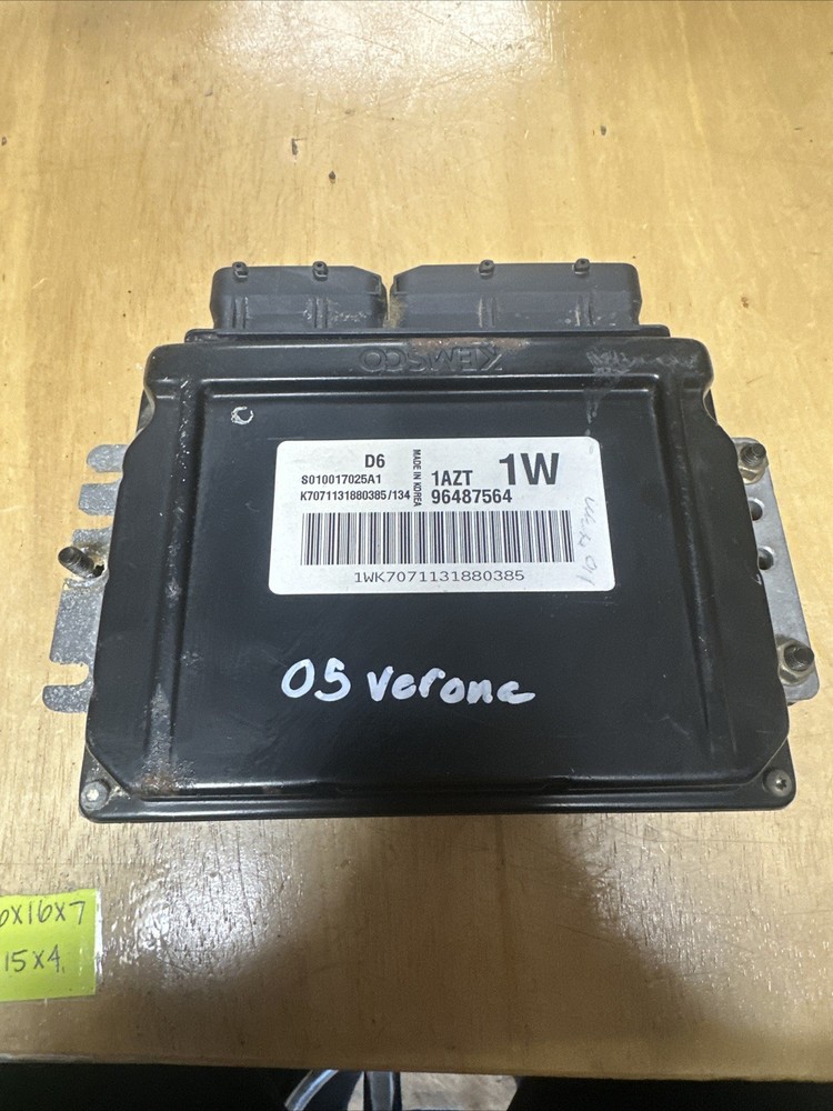 Verona 2005 96487564 PCM ECM ECU OEM