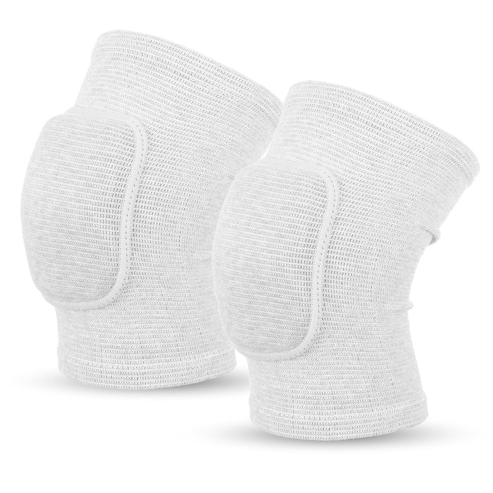 1 Pair Volleyball Elbow Pads Thick Sponge Breathable Support for Kids Men Women