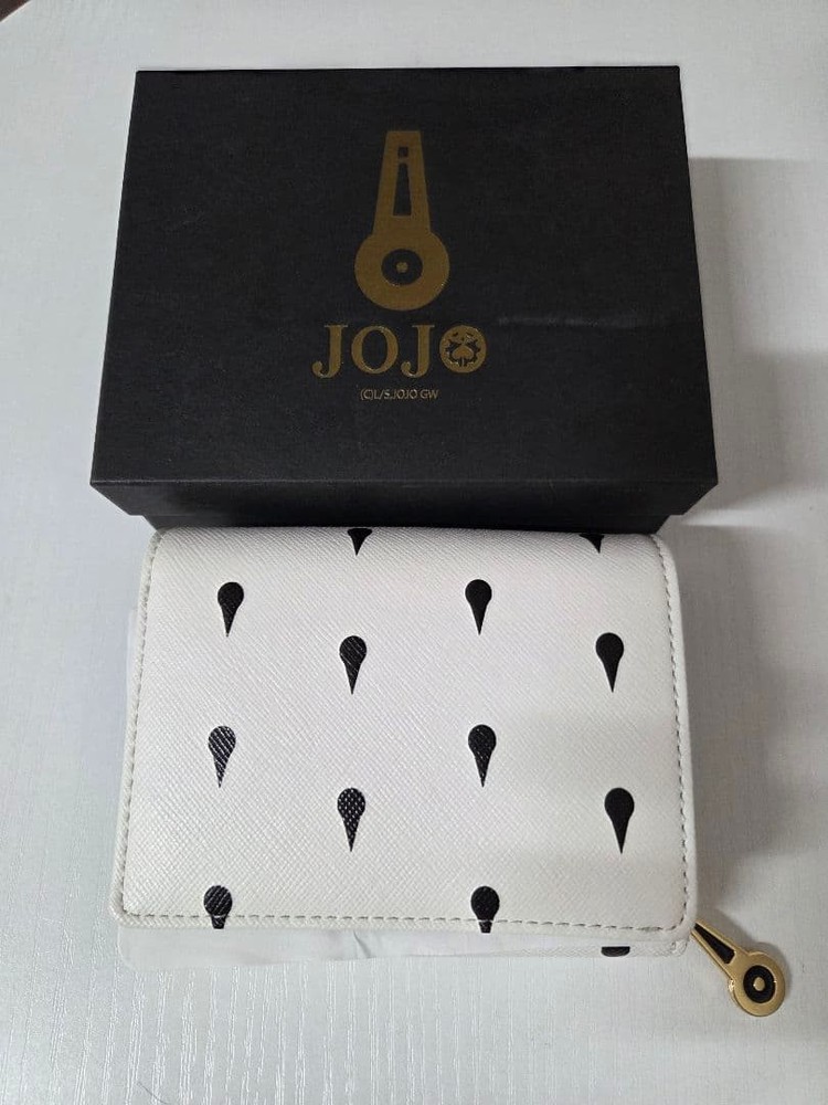 JoJo's Bizarre Adventure Bucciarati White Coin Case Wallet Rare New  F/S