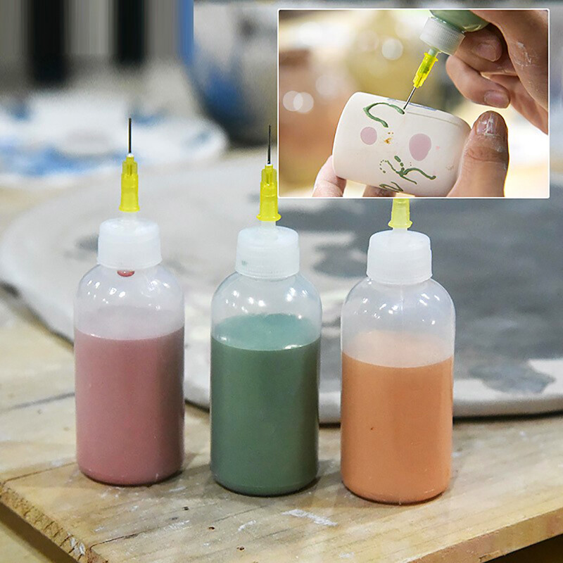 Life Ceramic Tools Squeezing Mud Bottle Point Line Decorative DIY Ceramic To*a5
