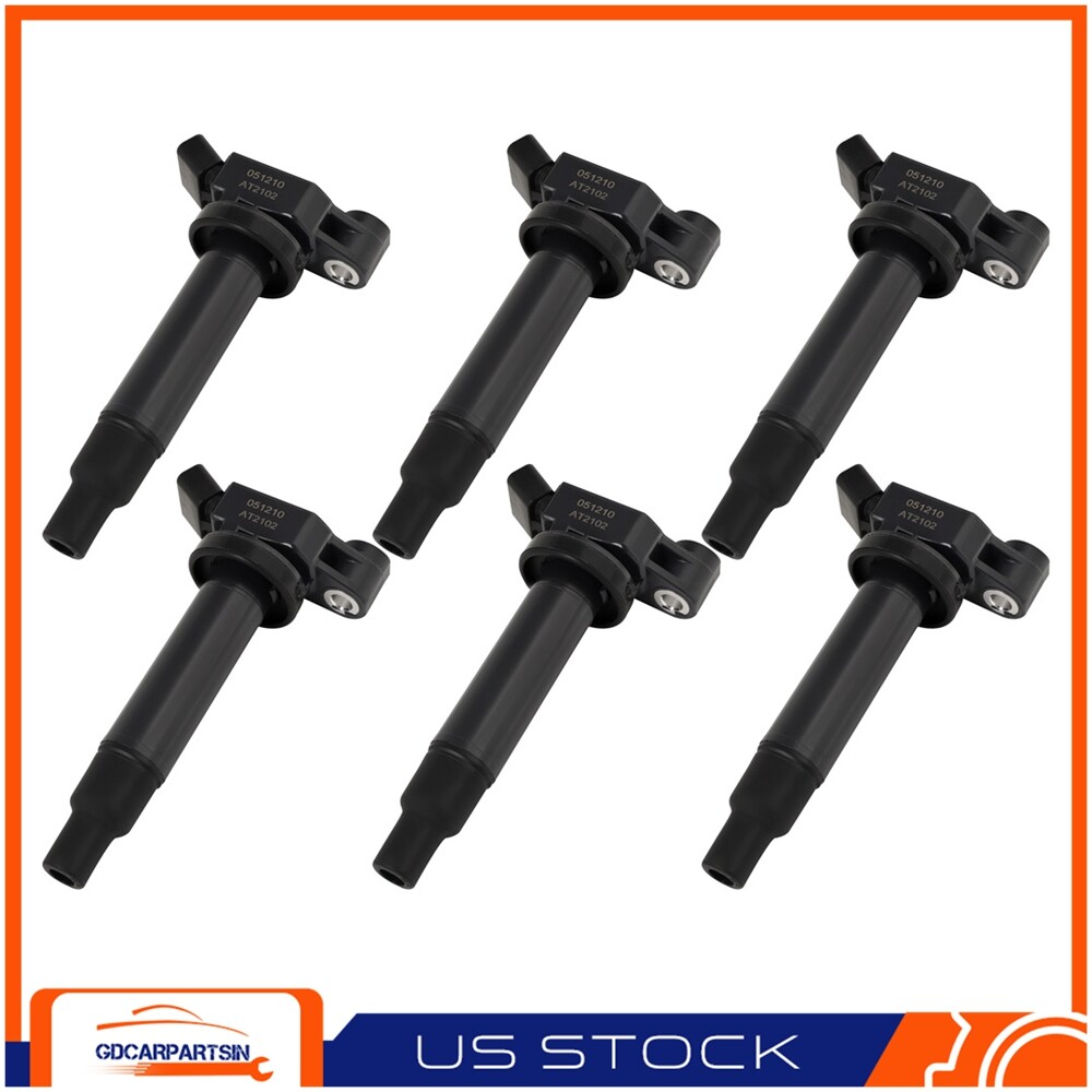 6 New Ignition Coils Compatible with 1998-2006 Toyota Camry Avalon Lexus ES300 RX300 UF267