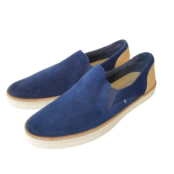 Ugg Australia Adley Women's Shoes Size 8.5 Navy Blue Suede Leather 1018375