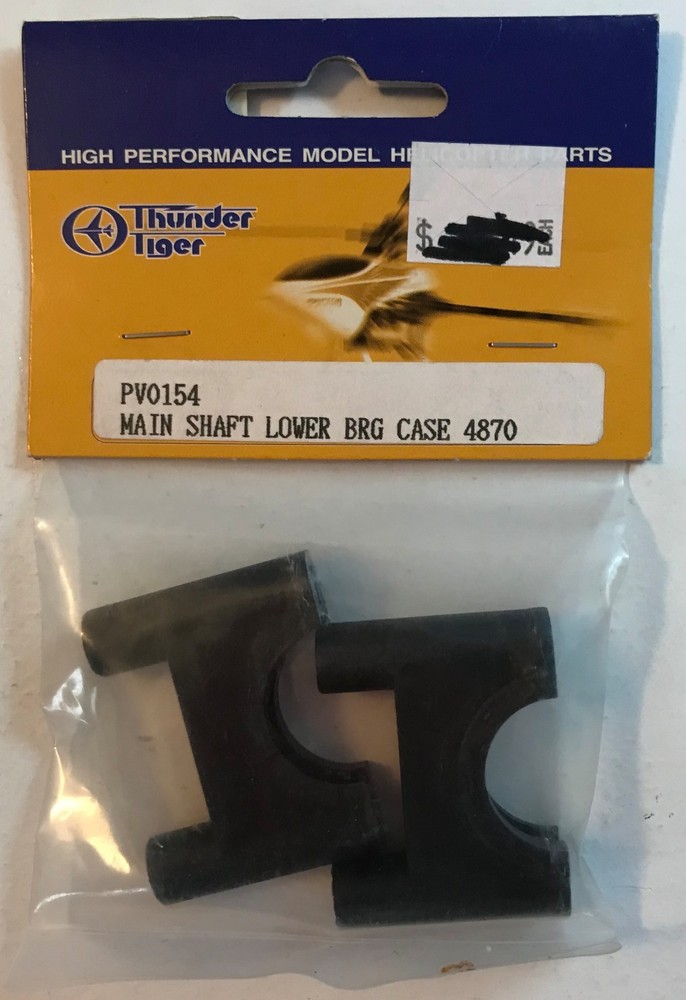 THUNDER TIGER Main Shaft Lower Bearing Case PV0154 RC Radio Controlled Part NEW