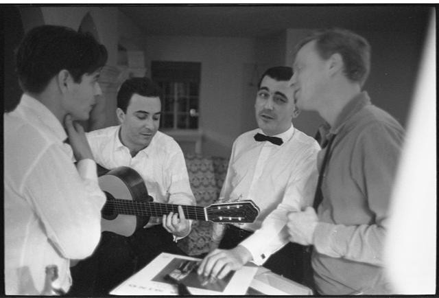 Photo:New York City NY 1962 Bossa Nova Musicians Guitar Group